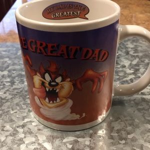 Tazmanian One Great Dad Mug Warner Bros